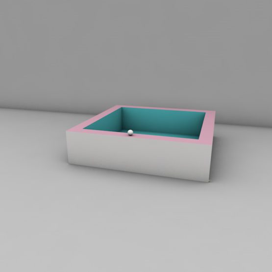 Alberca 200x200x50 cm. / Sin Pelotas |